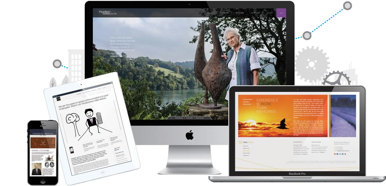financial websites such as Paradigm Norton